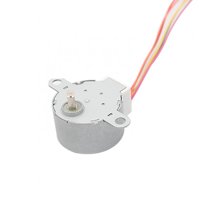 White Color Miniature Dc Gear Motor , Small Electric Motors With