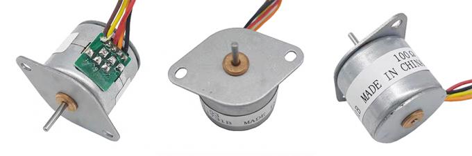 20mm 12v 100 Ω Resistance Permanent Magnet Stepper Motor 18 Degree Step ...