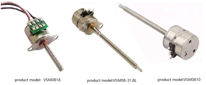 8mm Mini Micro Stepper Motor 2 Phase 18 Degree Step Angle 3.3V Driving ...