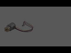 High Precision 20mm 12v DC Micro Gear Stepper Motor 2 Phase 4 Wire