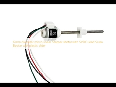 15mm diameter micro Linear Stepper Motor with 5VDC Lead Screw Bipolar with plastic slider
