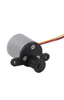 18 Degree Step Angle Micro Stepper Motor 15mm Diameter With Worm Gear Box