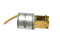 High Torque 20mm Stepper Motor With Worm Reduction Gearbox  Miniature Gear Motor