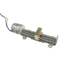 SM20-55-T linear stepper motor with linear bearings and brass slider 1 KG thrust