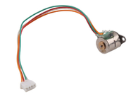 2 phase 4 wire mini stepper motor Durable 8mm Micro Linear Dc Motor , 3.3V 0.2A PM Stepper Motor