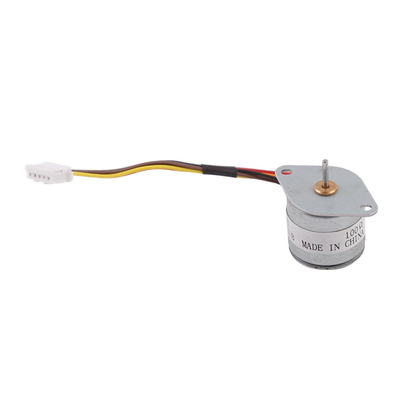 20mm Permanent Magnet Stepper Motor 2 phase 4 wire, 18° Stepping Angle, 0.08N.m Holding Torque