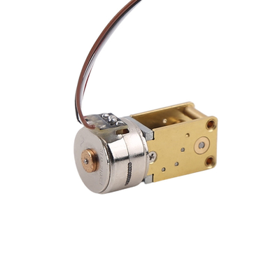 15mm Motor+Worm Gearbox Geared Stepper Motor for Robotics、Industrial Use、Automation