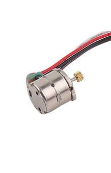 High Precision 8mm 2 Phase 18 Degree 40Ω 6g Weight Micro Stepper Motor OEM / ODM Available for Camera Lenses