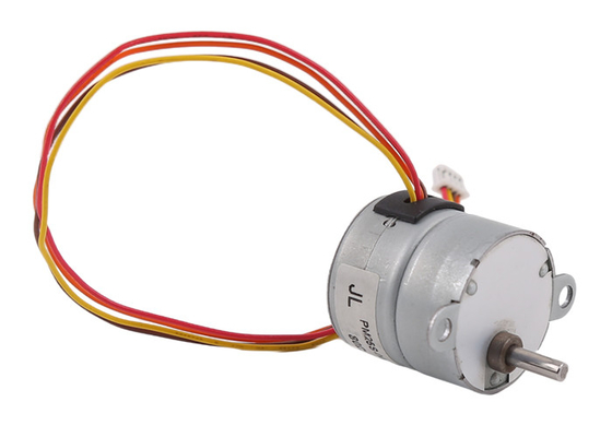 Large Torque 25mm 4 Phase 6 Wire 7.5 Degree Gear Stepper Motor PM Stepper Motor