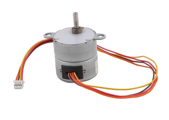 Large Torque 25mm 4 Phase 6 Wire 7.5 Degree Gear Stepper Motor PM Stepper Motor