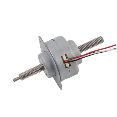 36mm Micro Linear Stepper Motor 12V High Thrust Through Shaft Screw Motor