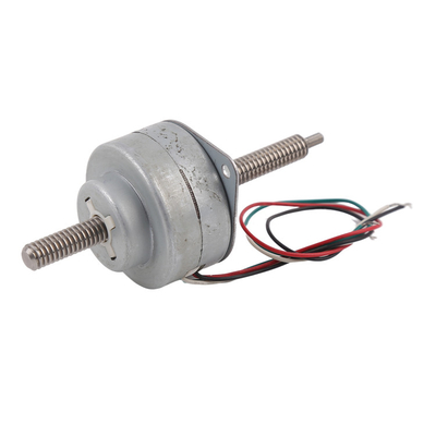 36mm Micro Linear Stepper Motor 12V High Thrust Through Shaft Screw Motor