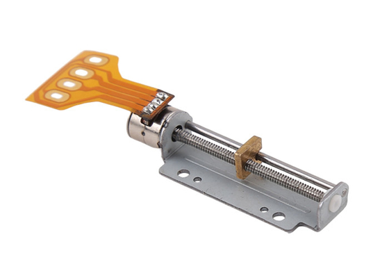 Small Slider Stepper Motor 5V DC 18° Step Angle 29mm Stroke With FPC Effective Stroke 29mm