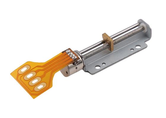 Small Slider Stepper Motor 5V DC 18° Step Angle 29mm Stroke With FPC Effective Stroke 29mm
