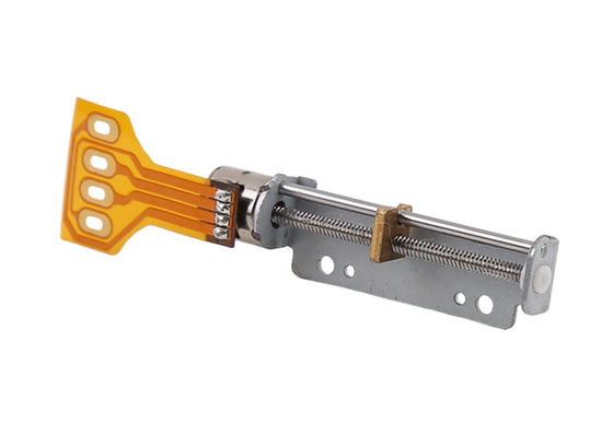 Small Slider Stepper Motor 5V DC 18° Step Angle 29mm Stroke With FPC Effective Stroke 29mm