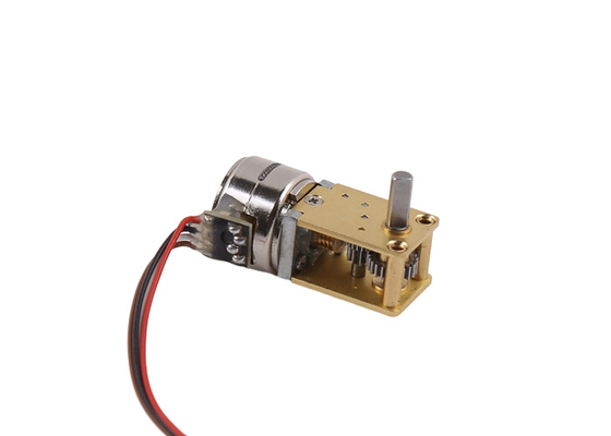 15mm diameter stepper motor with gearbox, optional gear ratio