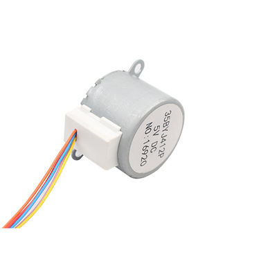 35mm 35BYJ412P Geared Stepper Motor 3.75 Degrees Step Angle With 42.5:1 Gearbox