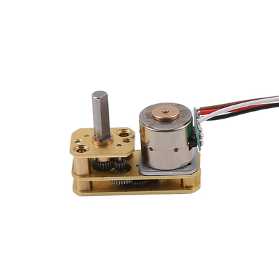 10mm Customizable Stepper Motor Worm Gearbox 2-Phase