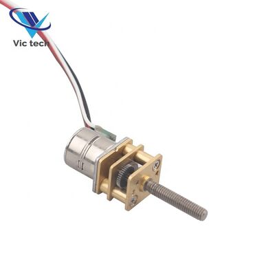 VSM10-816G 5V  10mm Mini Gear Box Stepper Motor Dia10 Micro Geared Stepping Motor with Lead Screw