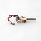 High Performance 3 V 18 Degree 2 Phase Geared Stepper Motor With Ratio 1:100 Metal Gear Box