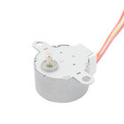White Color Miniature Dc Gear Motor , Small Electric Motors With Gearbox 30BYJ46