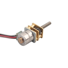 Miniature Dc Gear Motor / 2 Phase 4 Wire High Torque Micro Stepper Motor 5V for Saliva Analyzer