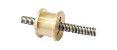 Full Tooth Head Trapezoidal Lead Screw And Nut Assembly 4.8 Performance Level Thread tolerance 4h