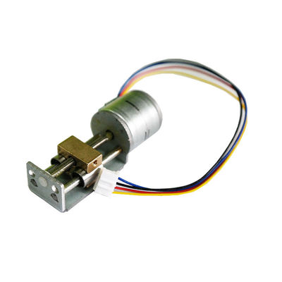 Step Angle 18° Copper Slider Linear Stepper Motor Dia 20mm With 1kg Thrust for Camera、Optical instruments、Lenses