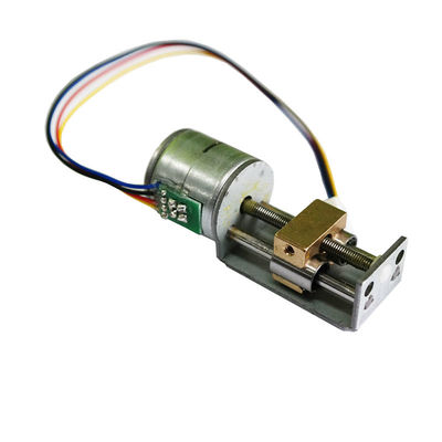 Step Angle 18° Copper Slider Linear Stepper Motor Dia 20mm With 1kg Thrust for Camera、Optical instruments、Lenses