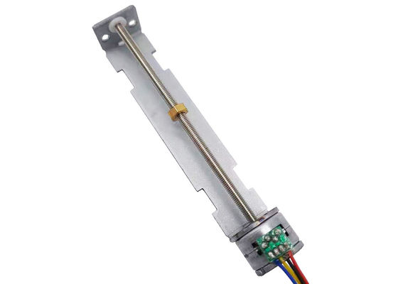 9 V DC Permanent Magnet Slider Screw Stepper Motor 18 Degree Step Angle for Precision medical devices、door locks