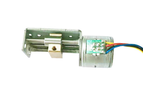 NEMA 8 20mm 12v Dc Pm Printer Mini Linear Stepper Motor 2 Phase 4 Wire With metal slider