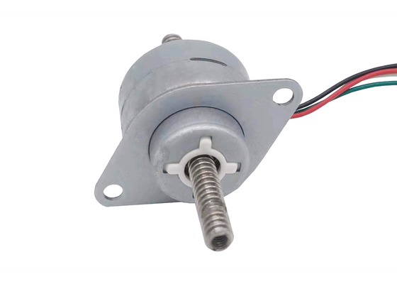 50mA 3.85W Custom Shaft Linear Stepping Motor 7.5 Degree Step Angle 5V 25mm Diameter for Medical Equipment