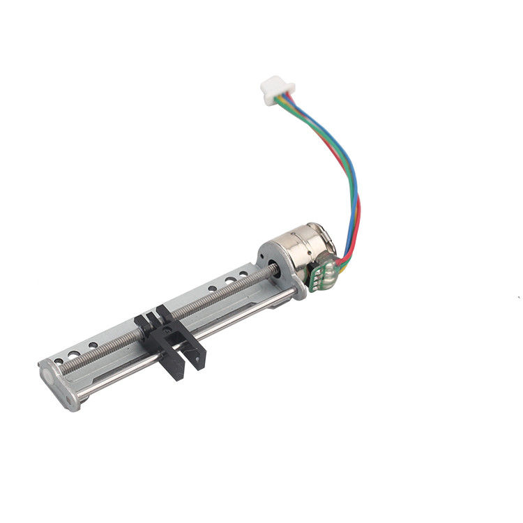 2 Phase 4 Wire Micro Slider Stepper Motor / Permanent Magnet Lead Screw Motor VSM10198