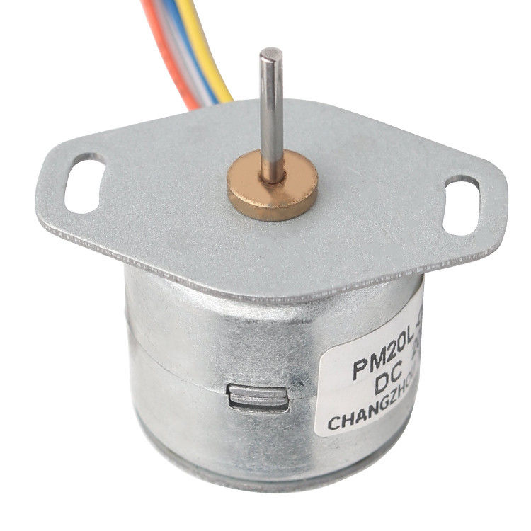 200 MA Current Permanent Magnet Stepper Motor For Game Machine 20mm 20L-020