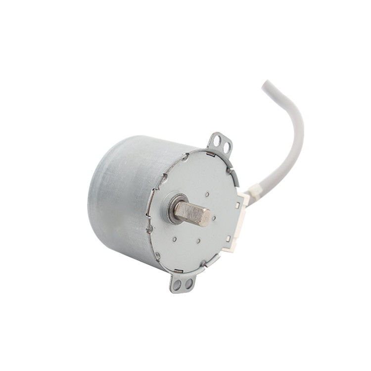 Customized 5 Wire Geared Stepper Motor / 24v Dc Motor With Gearbox 50BYJ46-48