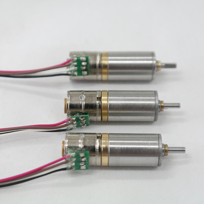 5V 10m Micro Dc Gear Motor , Low Noise High Torque Small Brushless Dc Motor