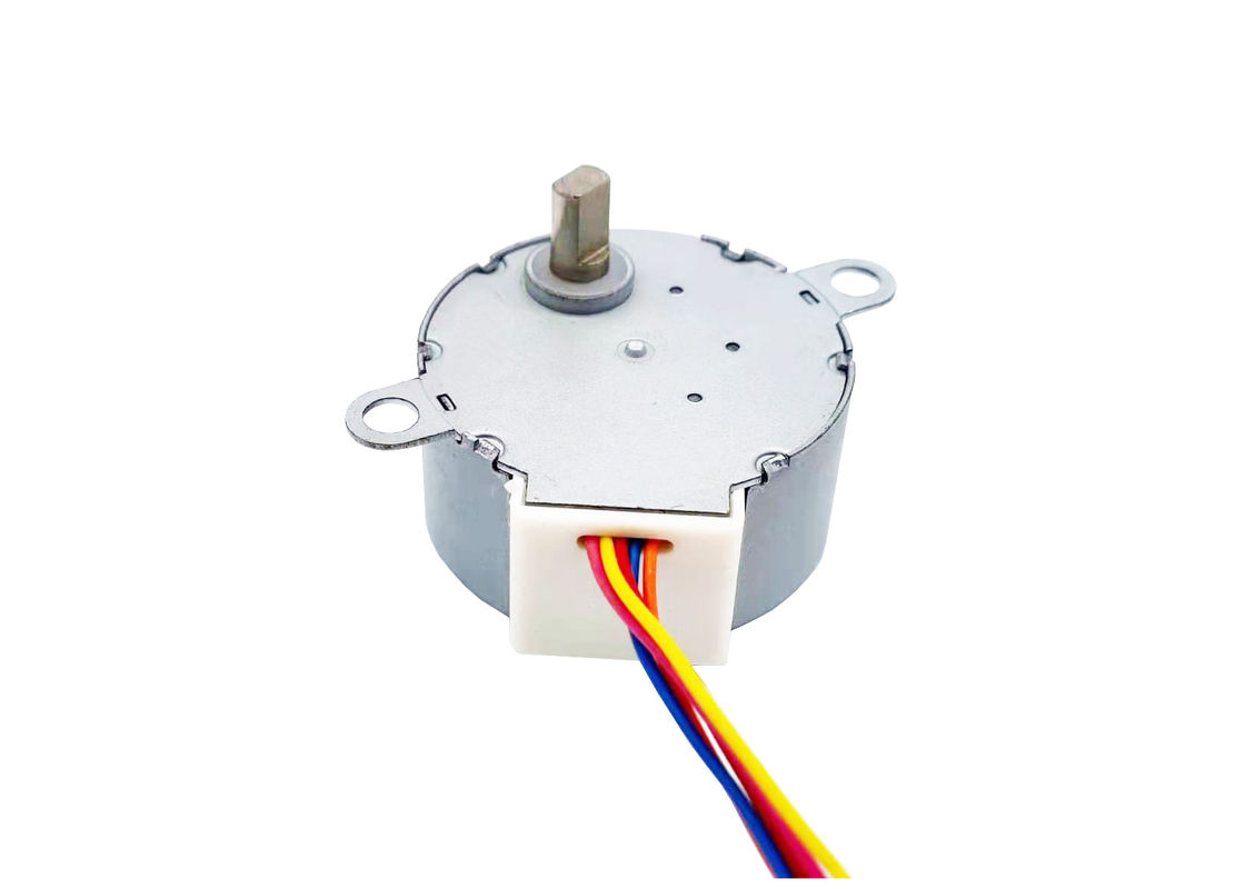 35BYJ voltage 12V 4 phase 5 wire 7.5 degree permanent magnet stepper motor low noise supplier