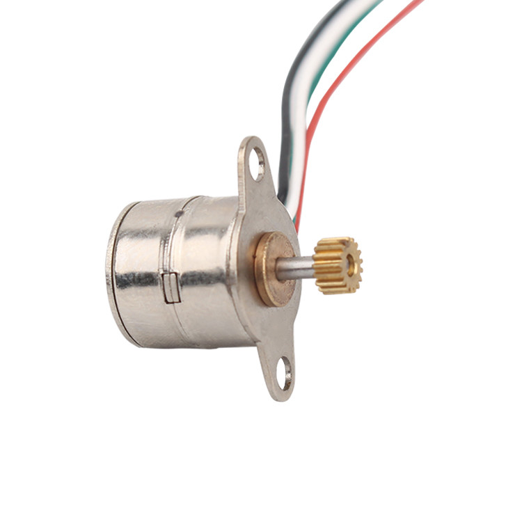CW/CCW Rotation Permanent Magnet Micro Stepper Motor 2 Phase 4 Wire ...