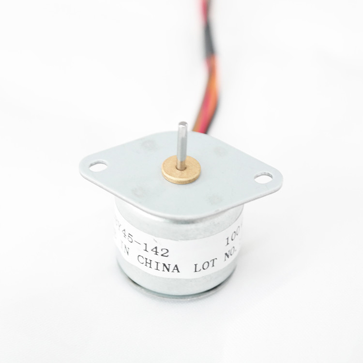 20mm 12v Pm Dc Motor 80 Ω Resistance Permanent Magnet Stepper Motor 15 ...