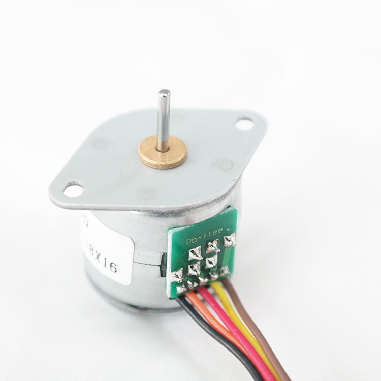 20mm 12v Pm Dc Motor 80 Ω Resistance Permanent Magnet Stepper Motor 15 ...
