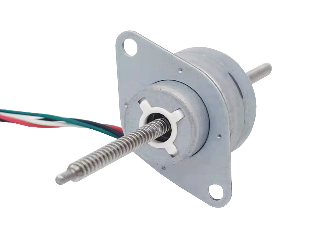 Through shaft 7.5 degree step angle permanent stepper motor 25mm