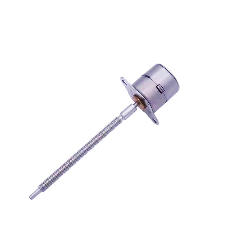 SM08-31L M2 Lead Screw 18 Degree Linear Stepper Motor 8mm With Naked Pins