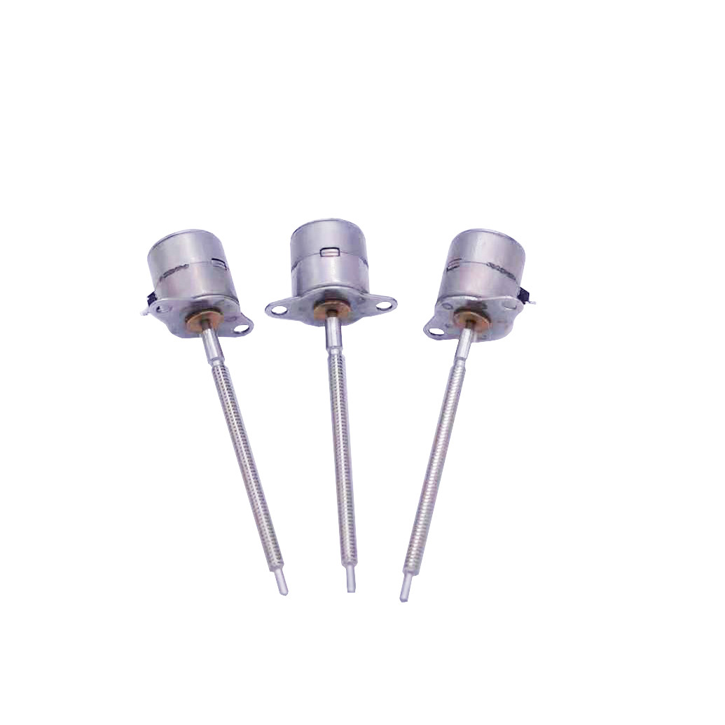 SM08-31L M2 Lead Screw 18 Degree Linear Stepper Motor 8mm With Naked Pins