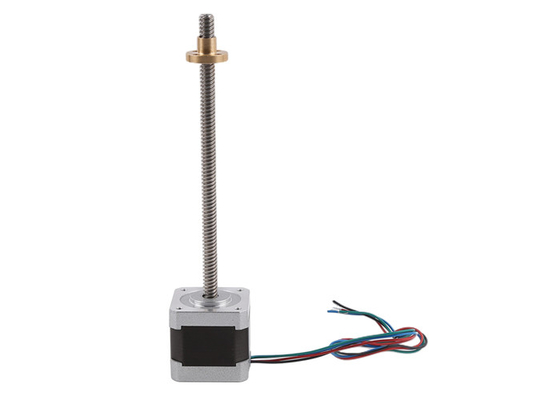 VT42HS40 42mm size 40mm height hybrid stepper motor NEMA17 with trapezoidal lead screw