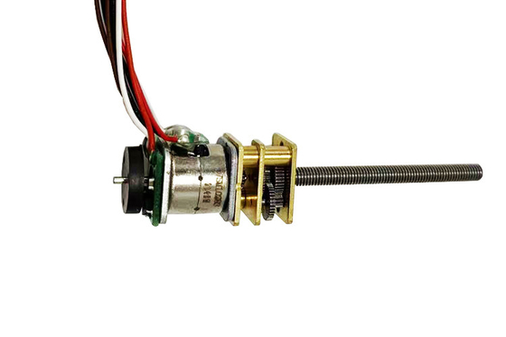 18° Step Angle 5Vdc gear motor 10mm screw motor stepper motor with encoder suitable for medical equipment