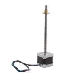 Nema 17 Captive Type 2-phase 4-wire high torque screw stepper motor with copper nut linear actuator
