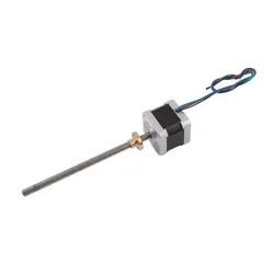 Nema 17 Captive Type 2-phase 4-wire high torque screw stepper motor with copper nut linear actuator