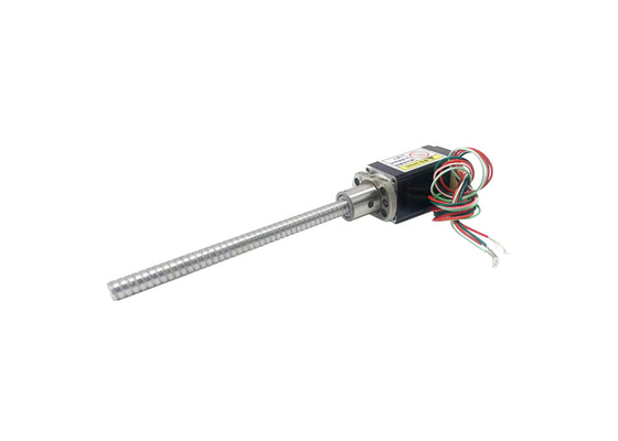 Nema 8 (20mm) hybrid ball screw stepper motor 1.8° Step Angle Voltage 2.5 / 6.3V Current 0.5A，4 Lead Wires