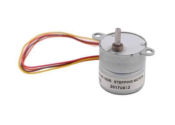 Large Torque 25mm 4 Phase 6 Wire 7.5 Degree Gear Stepper Motor PM Stepper Motor