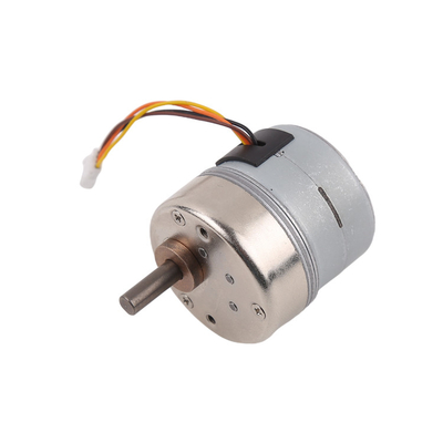 12VDC High Torque 35mm Geared Stepper Motor 7.5 ° 2 Phase For Medical Analyzer Equipment